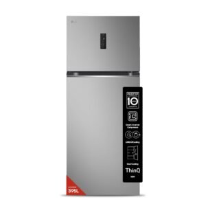 Heladera LG Vt40mpy 395lts Inverter ACERO PRIMERA