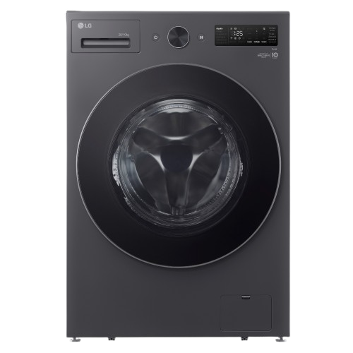 Lavasecarropas LG WD20EGNTSPG 20 + 10 Kg Inverter ACERO PRIMERA
