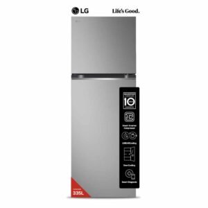 HELADERA LG VT34BPY 335 L INVERTER ACERO PRIMERA