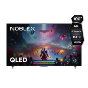 OFERTA EXCLUSIVA!!! SMART TV NOBLEX 100″ BLACK SERIE PRO 4K GOOGLE TV