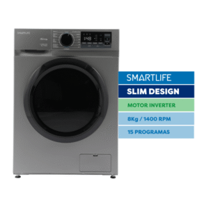 Lavarropas Automático SL-WMI081400G Inverter 8kg Gris OUTLET