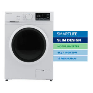 Lavarropas Automático SL-WMI081400W Inverter 8Kg Blanco OUTLET