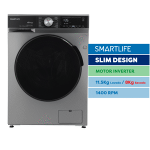 Lavasecarropas SL-WDI11581400G Inverter 11.5KG Gris OUTLET