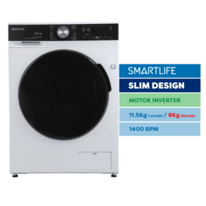 Lavasecarropas SL-WDI11581400W Inverter 11.5KG Blanco OUTLET