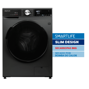 Secarropas por bomba de calor Smartlife SL-DYHP08G 8Kg Gris OUTLET
