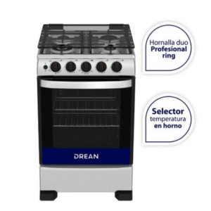 Cocina Multigas 55 cm Acero Inoxidable Drean - CD5507MI