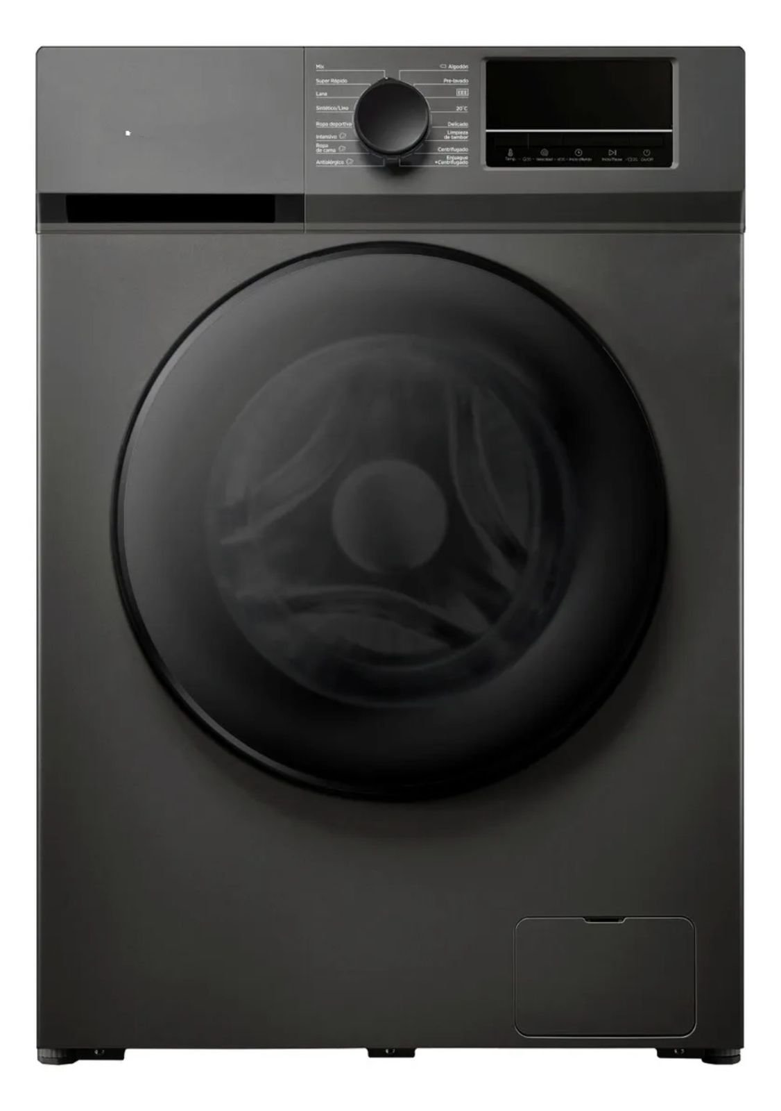 Lavarropas Inverter Carga Frontal 11 Kg 1400 Rpm Gris