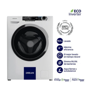 Lavarropas Automático Drean LCFDR1012SB0 10.5Kg 1200Rpm Inverter