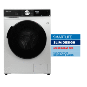 Secarropas por bomba de calor Smartlife SL-DYHP08W 8 Kg Blanco outlet