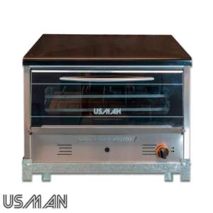 HORNO PIZZERO USMAN SIMPLE 6 MOLDES PTA VIDRIO 502
