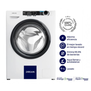 ¡Gran Barata! Lavarropas Carga Frontal Drean 6Kg 600 RPM LFDR0606LB0 outlet