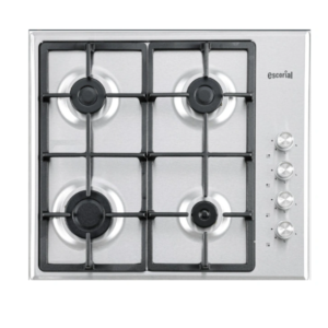 Anafe Escorial a gas 60cm acero inox